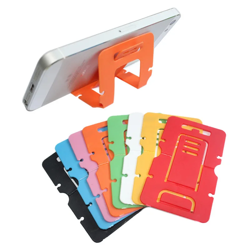 

3PCS Plastic Universal Stand Card Phone Holder Support For Samsung Suporte Holder Stand Mount For Iphone Accessories