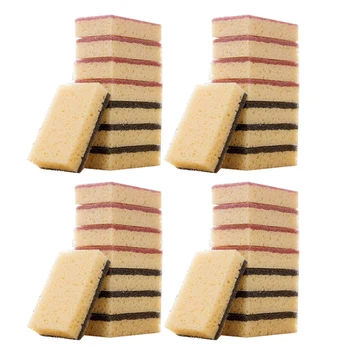 

32PCS Kitchen Cleaning Sponge Dishes Cleaning Tools Sponge Anti-Scratch Kitchen Utensils