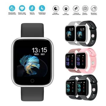 

Smartwatch Women Waterproof Smart Watch Men T80 Bluetooth For Apple IPhone Xiaomi Heart Rate Monitor Fitness Tracker