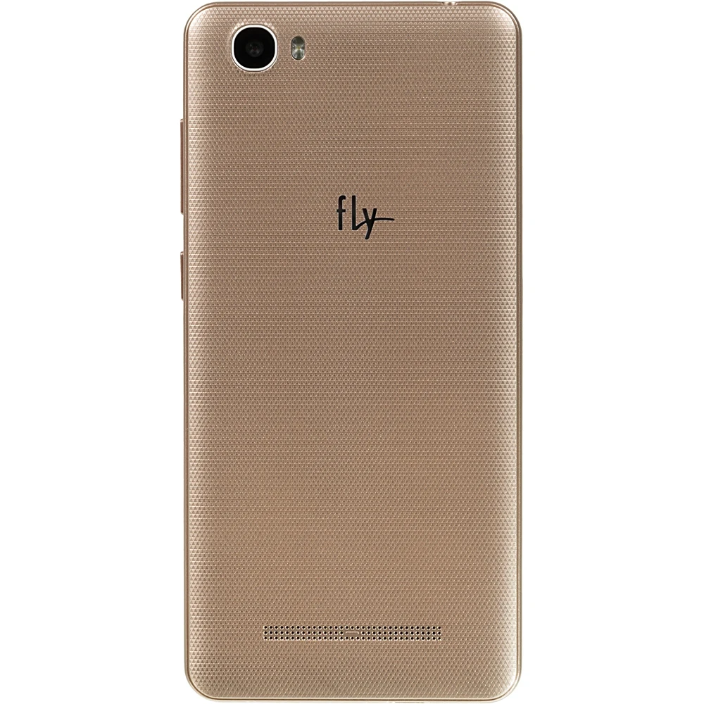 Смартфон Fly Life Mega 8Gb 1Gb золотистый 3G 4G 2Sim 5.7" IPS 720x1440 And7.0 8Mpix 802.11bgn GPS