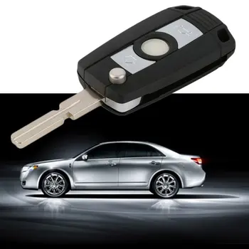 

Plastic Keyless Folding Shell Remote 3 button Key Fob Key Protective Skin Case Replacement For BMW 530i X3 325i X5 Z4 330i