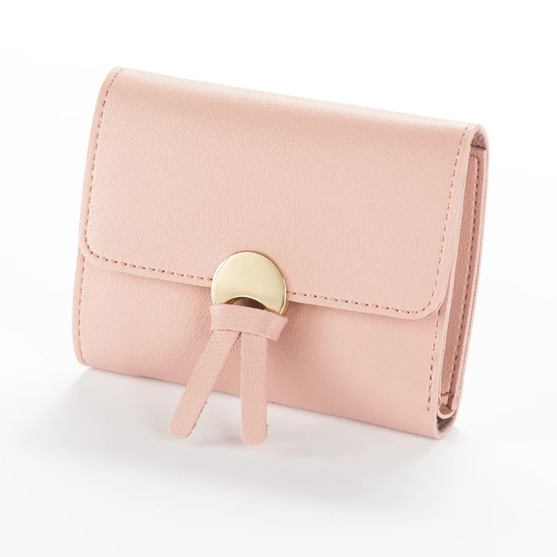 014ShortPink Женский кошелек, кожа, длинный, для отдыха, кошелек для кредитных карт, кошелек для монет, органайзер, клатч, женская сумка, кошельки, Billeteras Mujer - Цвет: 014ShortPink