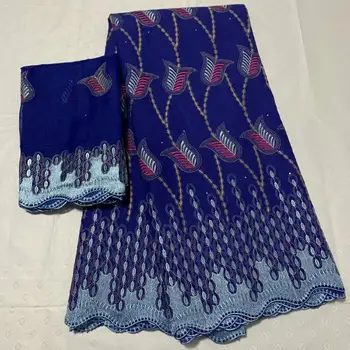 

newcoming african cotton lace fabric 5+2yards african swiss voile lace fabric for women party dress nice look F1qzOC202