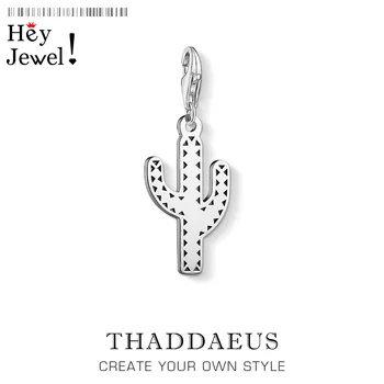 

Cactus Charms Pendant Thomas Jewelry Accessories 925 Sterling Silver Fashion Jewelry Ts Careful Prickly Cool Gift For Women Men