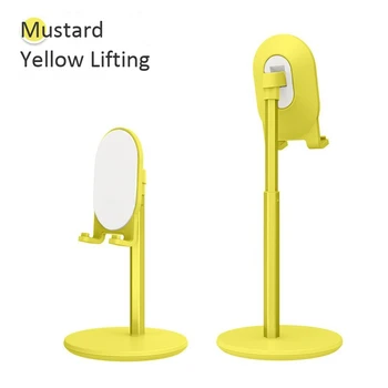 

Cell Phone Stand,Angle Height Adjustable Cell Phone Stand Aluminum Alloy Stable Phone Holder for Desk