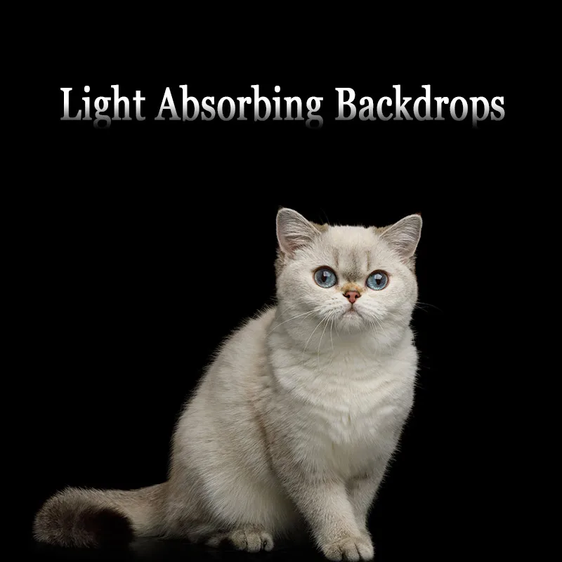 

Profession Photography Shooting Accessories Non-reflective Backdrops Light Absorbing Background Pads Thicken Short Plush Cloth