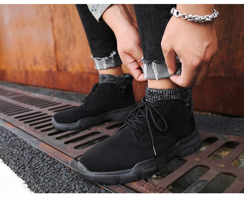 Новая трендовая зимняя обувь для скейтбординга мужские Противоскользящие кроссовки мужские весенние кроссовки для спортзала Мужская Ретро прогулочная спортивная обувь для мальчиков