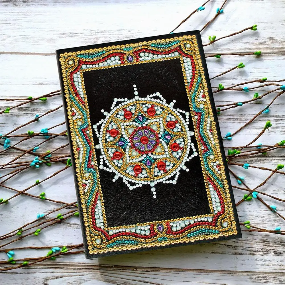 JH403-1 Zooya, 64 страницы, 5D, алмазная живопись, блокнот, сделай сам, специальная форма, алмазная вышивка, вышивка крестом, A5, блокнот, дневник, книга Jh403 - Цвет: JH403-1