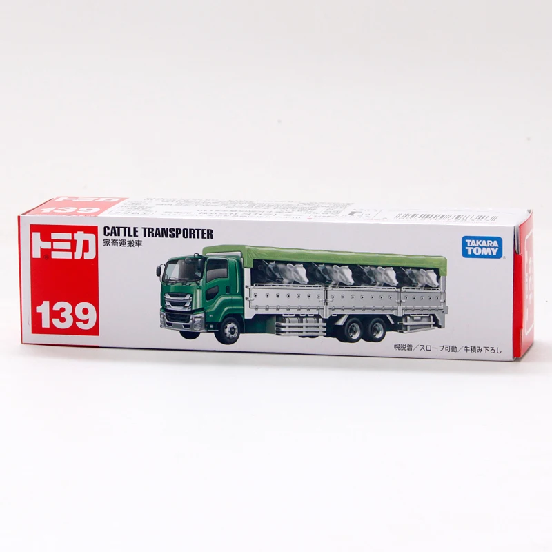 Takara Tomy Tomica Long Type No 139 Cattle Transporter Truck Metal Diecast Vehicle Model Car New Diecasts Toy Vehicles Aliexpress