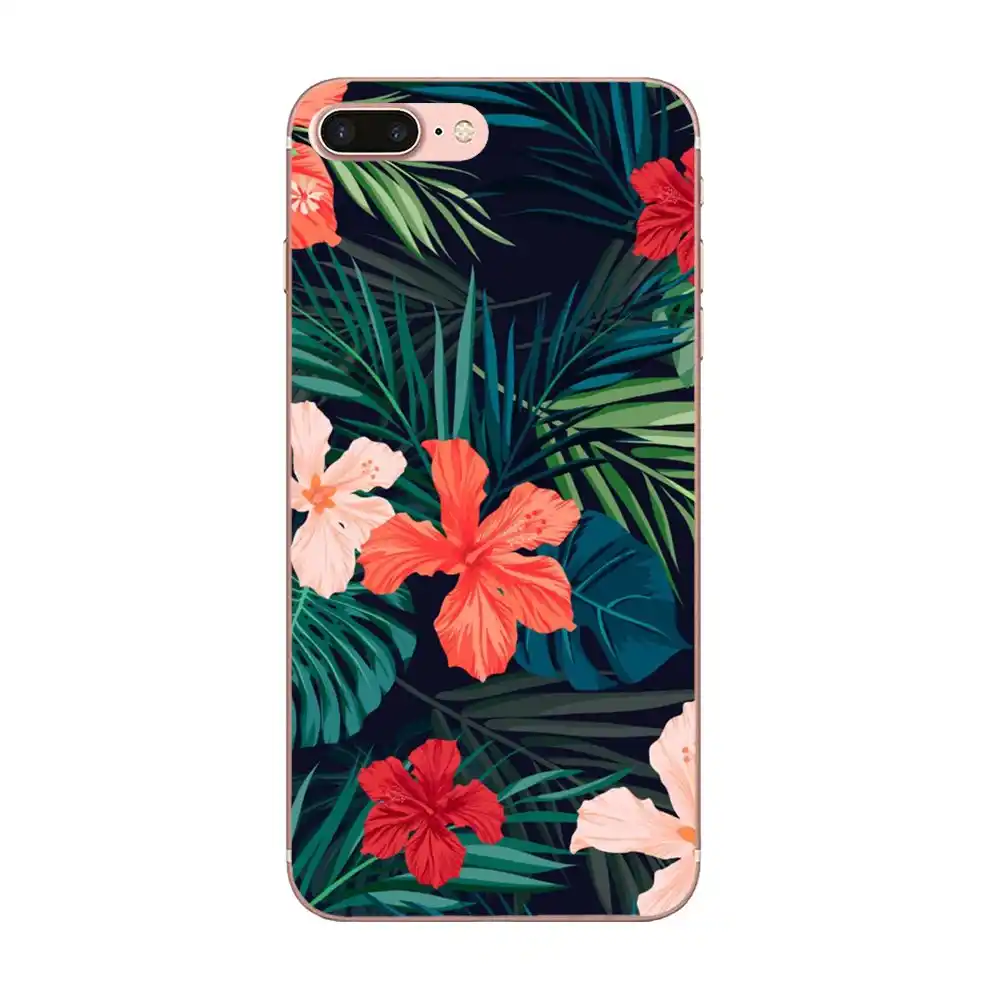 tpu coque colorful beautiful summer flowers watercolor for