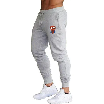 

Spiderman superman Mens Joggers Casual Pants Men Sportswear Tracksuit Bottoms Skinny Sweatpants Trousers Gyms Jogger Track Pants