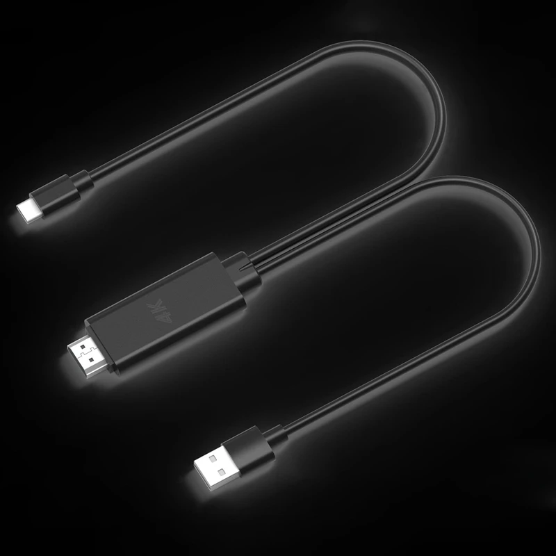 Тип-c Универсальный HDMI видео кабель высокой четкости для тип-c к HDMI к HD 4K HD тип-c к HDMI 1,8 м