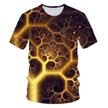 Vintage espacio galaxia psicodélica camiseta hombres 2019 moda Harajuku Casual camiseta ropa para Calle de hombre Camiseta de manga corta hombres