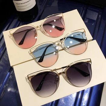 

MS New Arrival Women Sunglasses Luxury Decoration Classic Eyewear Female Sunglasses Cat Eye Sun Glasses Fashion UV400