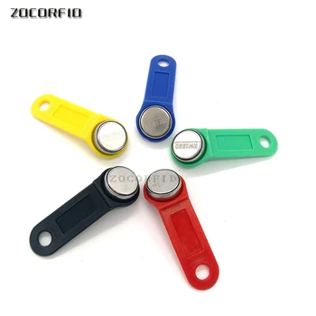 재기록 가능한 RFID 터치 메모리 키, RW1990 iButton, 복사 카드 사우나 달라스 키 TM 금속 카드용