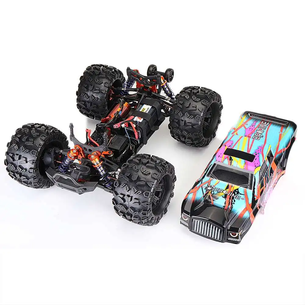 Eachine EAT02 1/8 4WD 2,4G RC автомобиль бесщеточный большой ногой высокая скорость 90 км/ч Дрифт модели автомобилей Грузовик с металлическим шасси