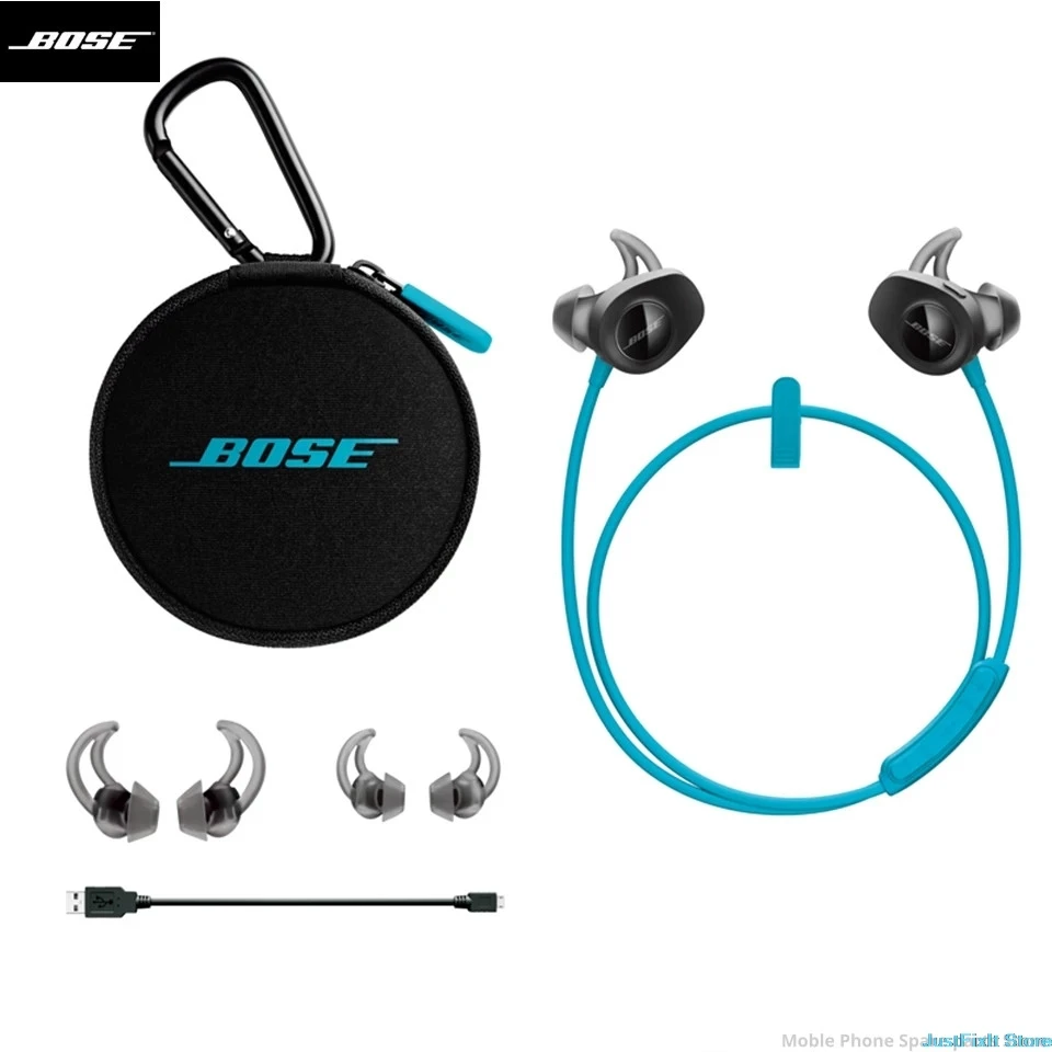 Original Bose SoundSport Wireless Bluetooth Earphones Sports Earbuds Waterproof Headphones Sweatproof Headset with Mic | Электроника