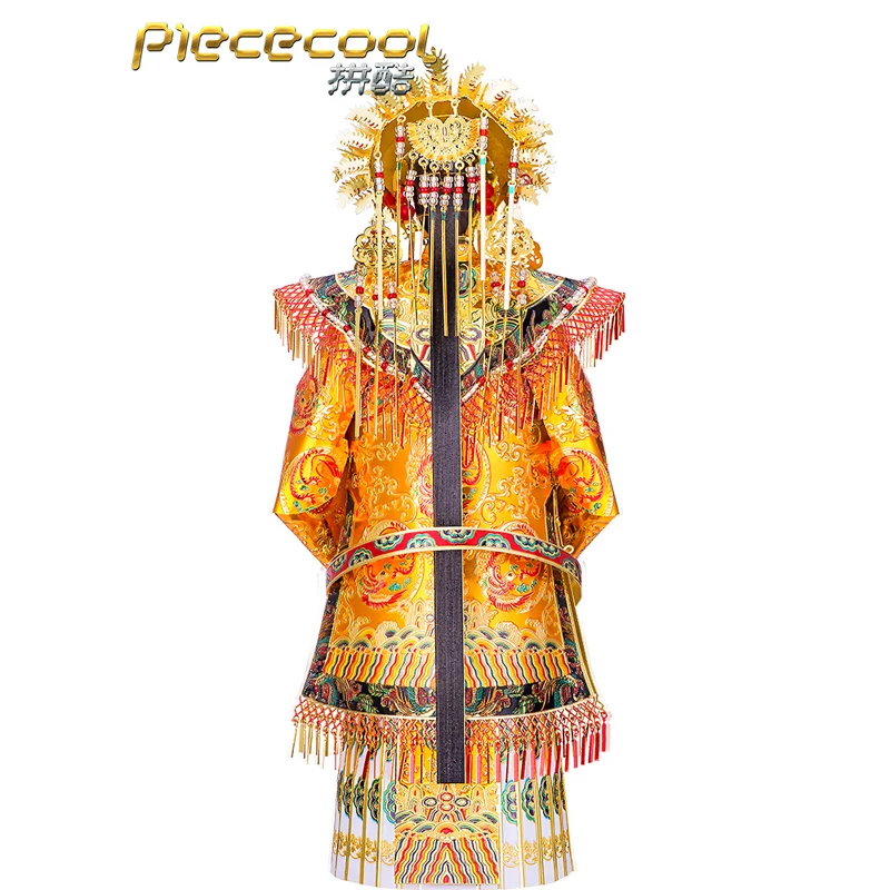 Piececool 3D металлическая головоломка HUADAN YANG GUIFEI, наборы моделей, сделай сам, лазерная резка, сборная игрушка-головоломка, украшение для рабочего стола, подарок для взрослых
