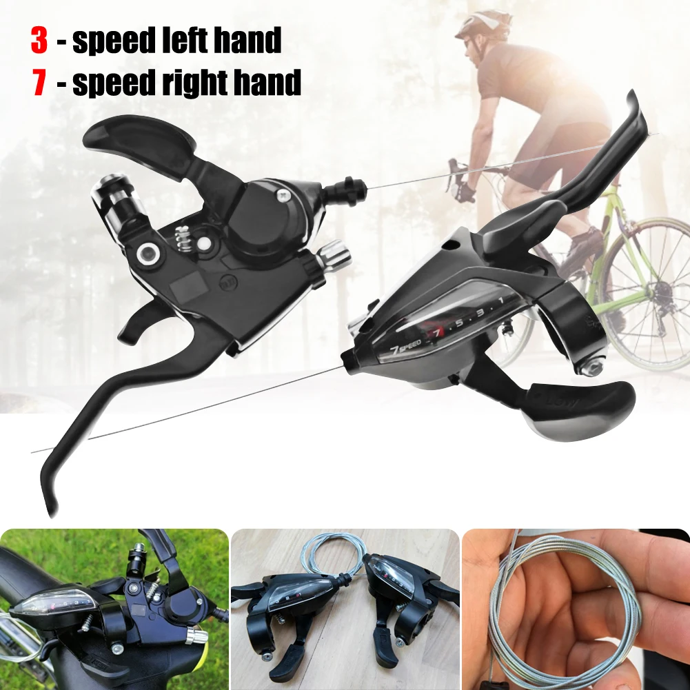 

3/7 Speed Shift Lever Shifter Right Left Bicycle Derailleur for Shimano Acera ST EF500 EF51 Mountain Hybrid Bike Bicycle Parts