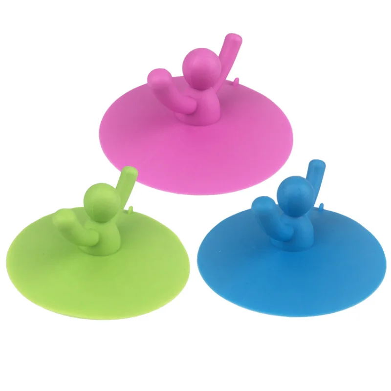 Silicone Floor Drain Cover Floor Drain Cover Plug Stopper Washbasin Plug Small Partner Kitchen Bathroom Sink Plug Silicone Floor Drain Cover