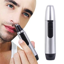 Электрический триммер для ушей в носу, аккуратный триммер для лица, бритва для бритья, удаление волос, бритва для чистки бороды, личный уход для мужчин