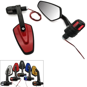 

For KTM 450SX-R 450XCR-W 450EXC-R 525SX-R 525EXC-R Motorcycle retrovisor Mirrors accessories With LED Turn signal Light