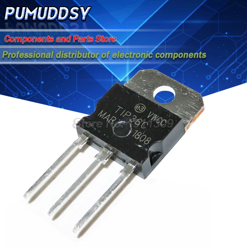 5pcs Tip36 Tip36c Tip36cw 25a 100v To-3p To-218 Ic - Transistors ...