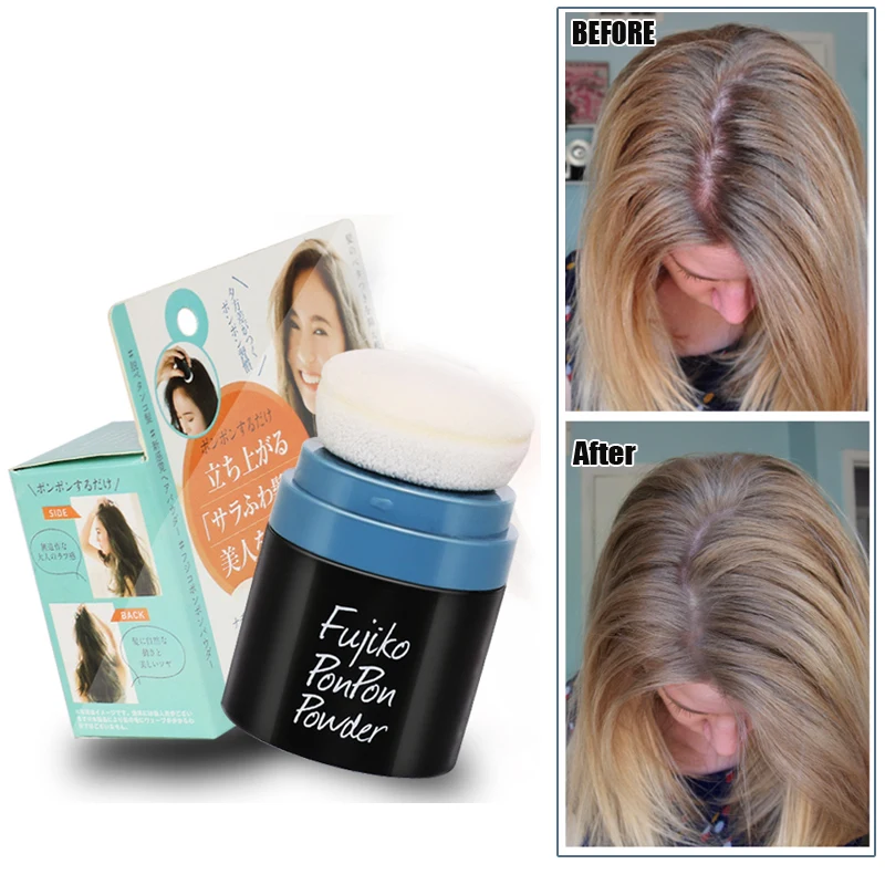 Dry Shampoo Hair Powder Fix Oily Hair Greasy Thick Fluffy Instantly Styling Powder Tool