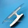 High quality 23*18cm Transparent Plastic blade plaster trowel construction concrete spatula tool for Art painting 4