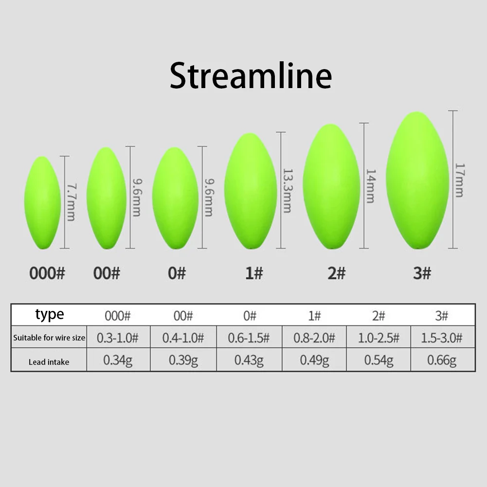 Fishing Float Seven Star Float underwater Mixed Color Space Oval Bean  Fishing Line Floater Outdoor Popper For Fishing Carrying