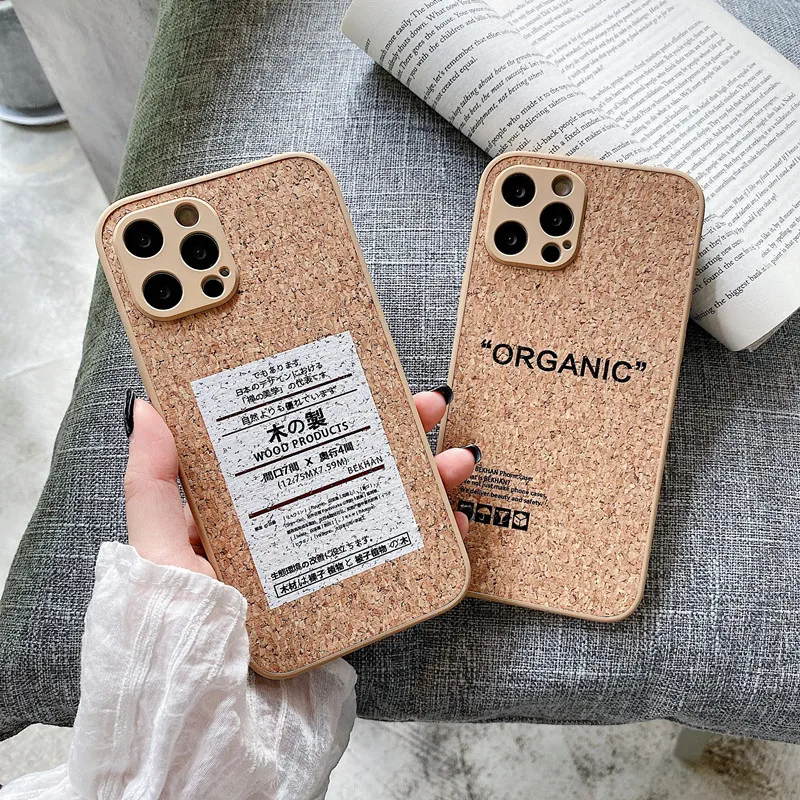 Wood Case Cork Iphone Xr Iphone Se Case Cork Wood Cork Phone Case