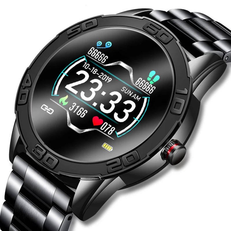 LIGE New Smart Watch Men Pedometer Heart Rate Blood Pressure Monitor