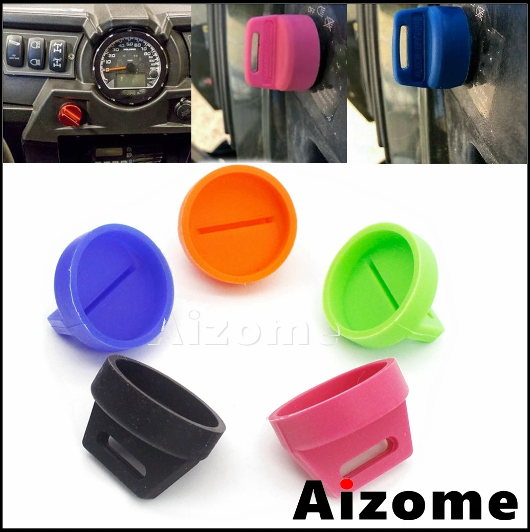 

Резиновая крышка ключа зажигания, универсальная защита ключа UTV/ATV для Polaris Sportsman RZR Scrambler Trail Boss Magnum 2000-2017