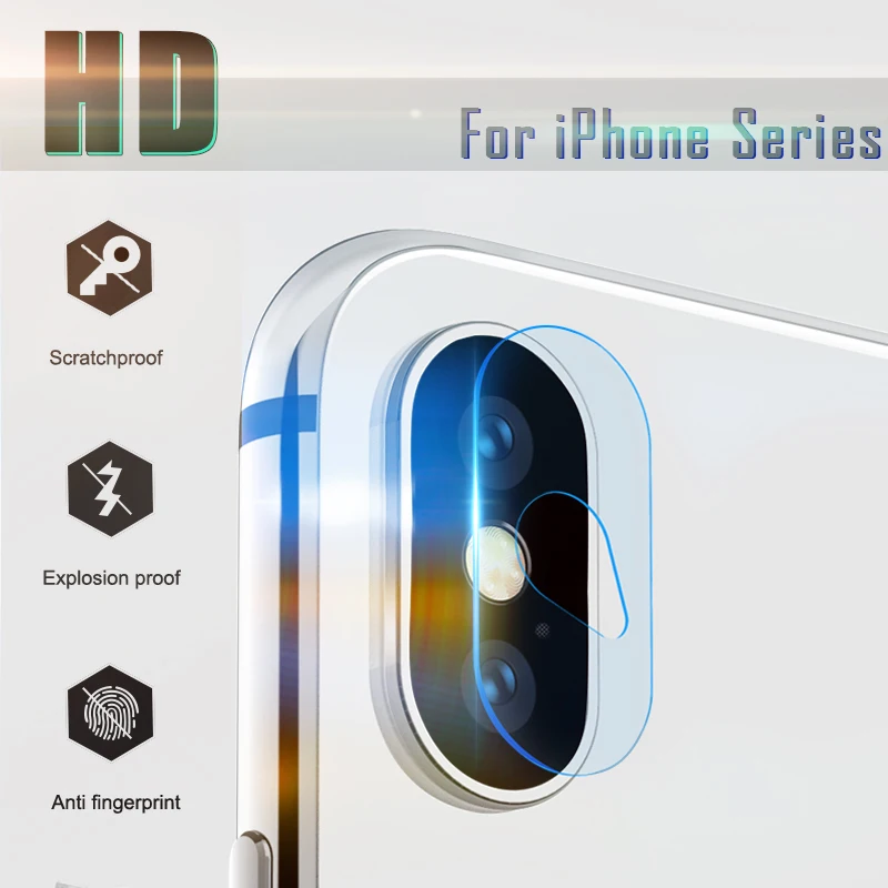 

Full Cover Camera Lens Tempered Glass For iPhone 11 Pro Glass XR X XS Max Screen Protector For iPhone 7 8 Plus Protective Film