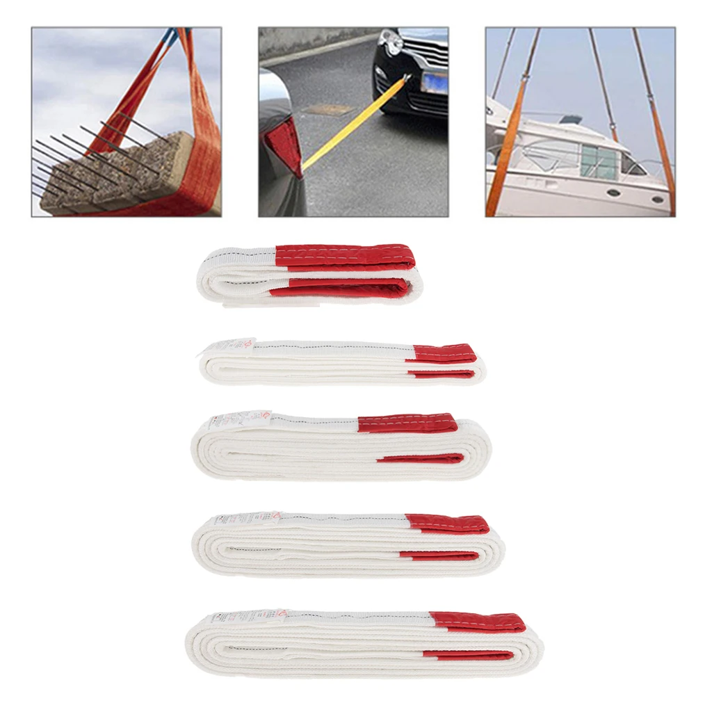 High Strength Racing Tow Strap For Front Rear Bumper Hook Car Rope 1 Ton 1m