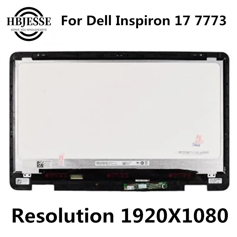 

Original 17.3 inch lcd display replacement for Dell Inspiron 17 7773 laptop LCD ED Touch Screen Assembly with Frame 1920*1080