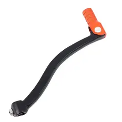 Motorcycle CNC Folding Aluminum Gear Shift Lever (Orange)