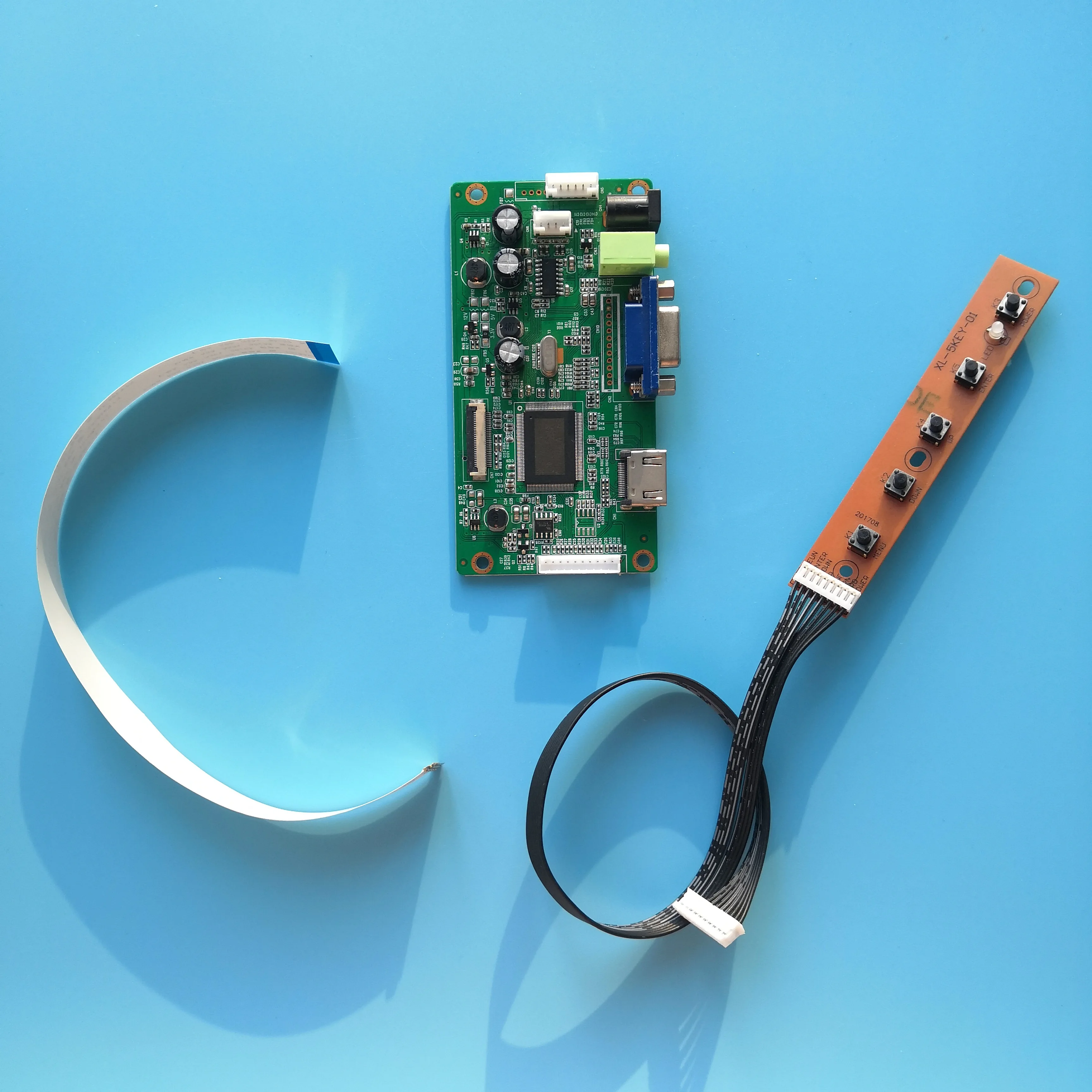 Для N156BGA-EA2 комплект VGA EDP HDMI 15," плата контроллера монитор драйвер светодиодный EDP 30Pin экран ЖК-дисплей DIY 1366 × 768