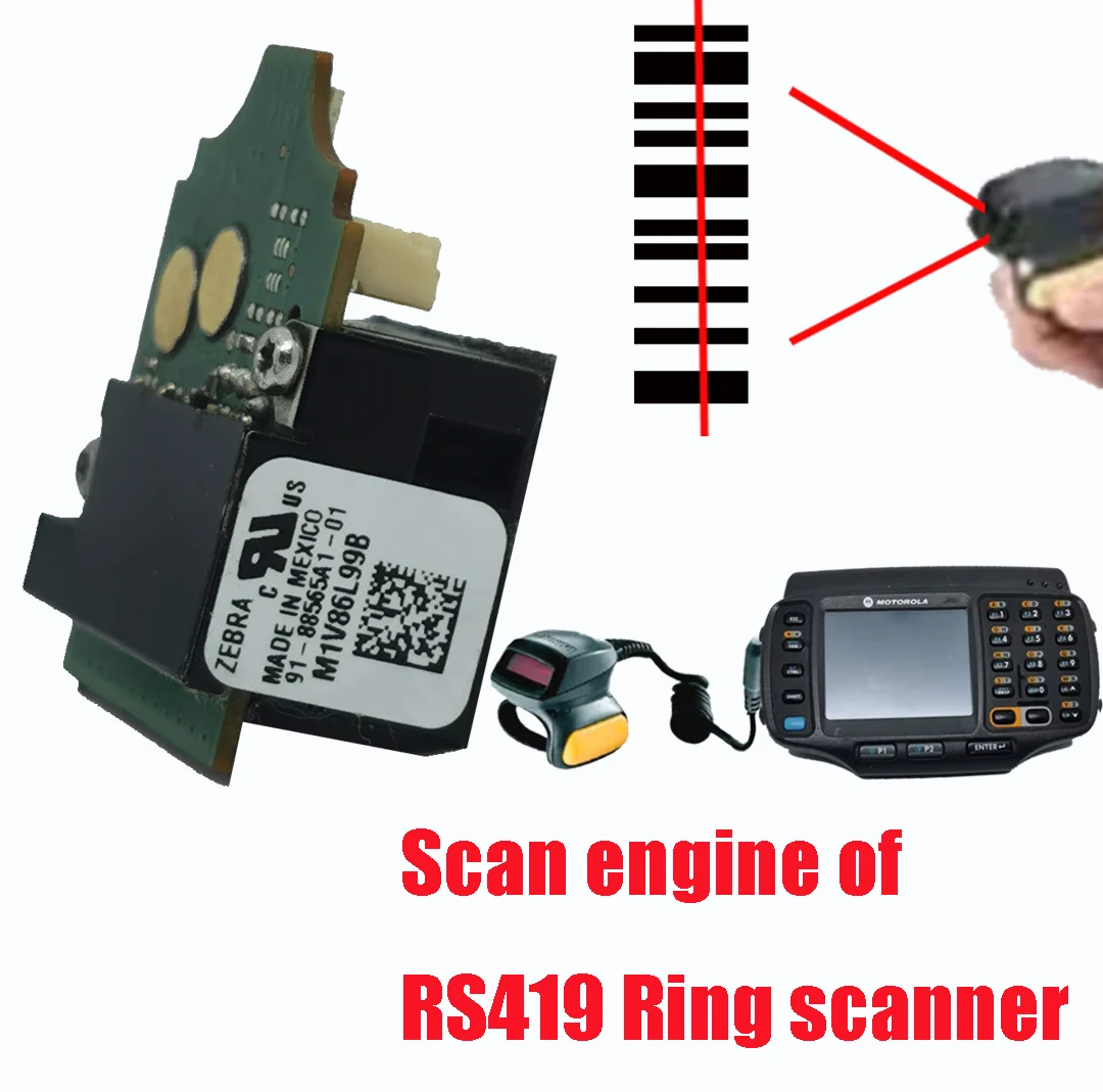 Scanner de anel para Motorola, RS419 Scan