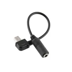 Мини-usb до 3,5 мм аудио адаптер микрофонный кабель для Gopro Hero 7 6 5 3 3 + 4 Экшн-камера комплект аксессуаров