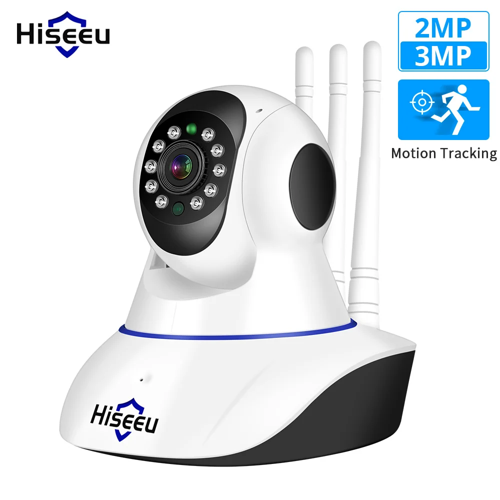 Hiseeu Ultra HD 3MP 1080P Camera IP 