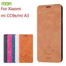 Для Xiaomi mi CC9e чехол MOFI Флип кожаный чехол-подставка для Xiaomi mi CC9e/mi A3 PU кожаный чехол для Xiaomi mi CC9e mi a3