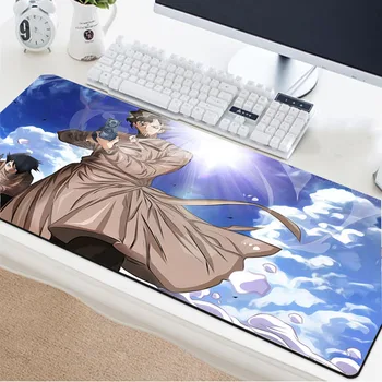 

Yuzuoan animation promised fantasy island handsome wallpaper pattern mouse pad lock edge rubber anti-skid table mat
