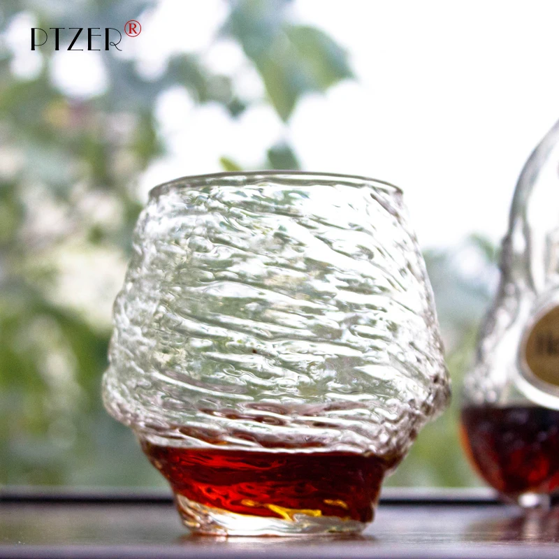 PTZER стакан для виски Pyrex Стекло пива пивная кружка стакана воды вихревой с