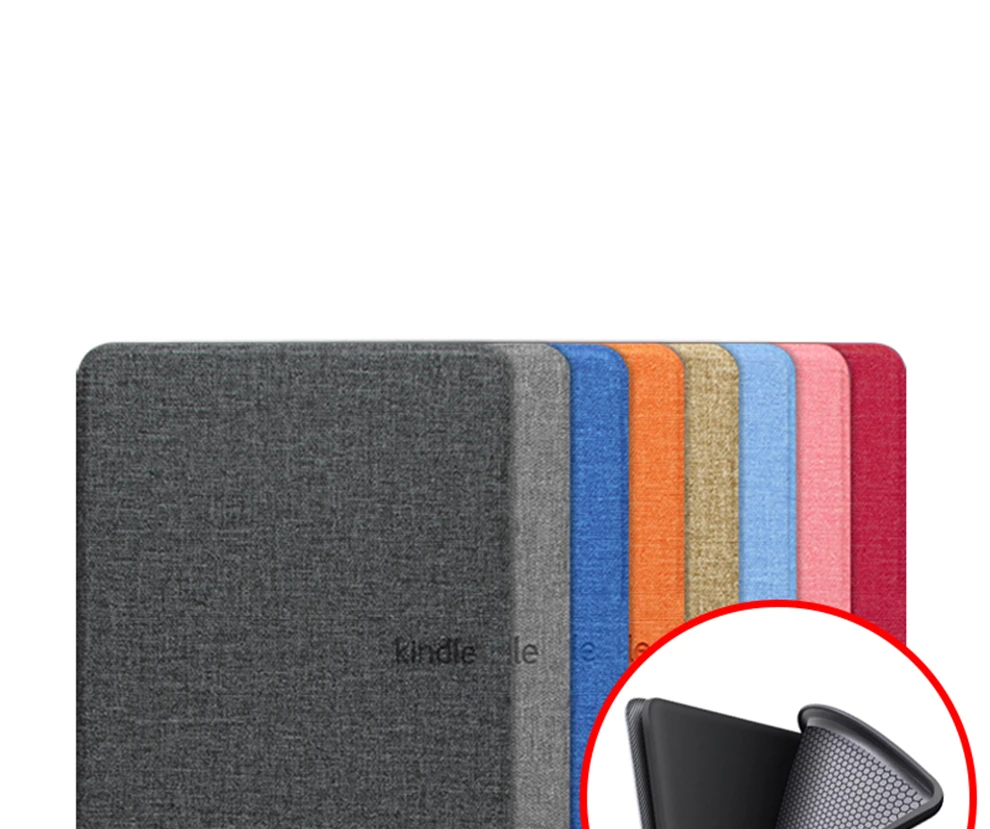para kindle paperwhite tecido capa macia para kindle caso inteligente para kindle paperwhite magnético escudo protetor
