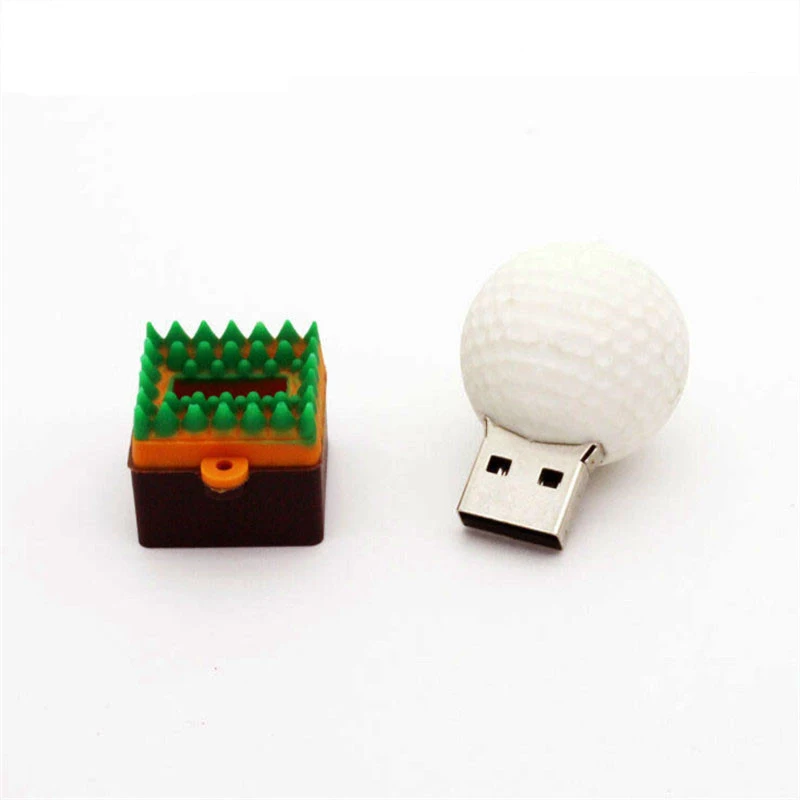 JASTER usb флеш-накопитель Футбол Баскетбол Гольф USB 2,0 флеш-карта памяти, Флеш накопитель 4 ГБ 16 ГБ 32 ГБ 64 ГБ модный подарок для мальчика - Цвет: Golf
