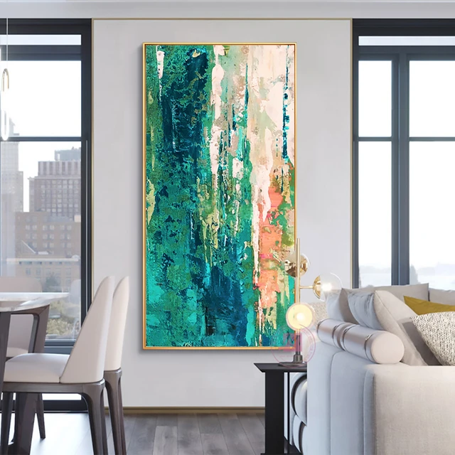 MUYA abstract painting large canvas wall art tableau decoration