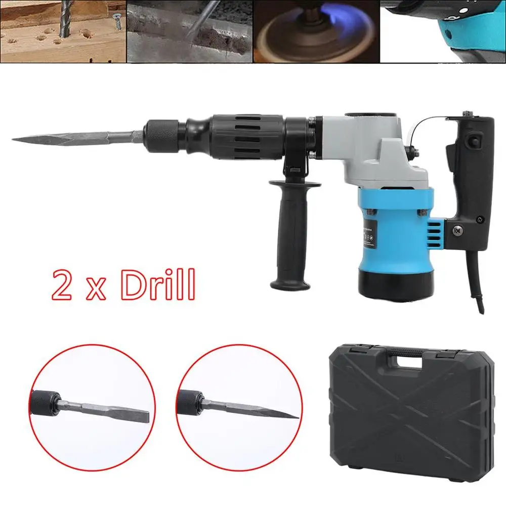 

F-01 1300W Electric Rotary Hammer Impact Drill Power Drill Percussion Hammer Drill Electric Drill Power Tools EU Socket