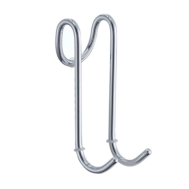 Stainless Steel Shower Hooks Glass Door Shower Hook Lightweight