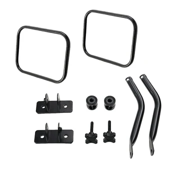 

2Pcs Universal Side View Mirrors Fits for Jeep Wrangler JK JKU JL 1997 to 2018